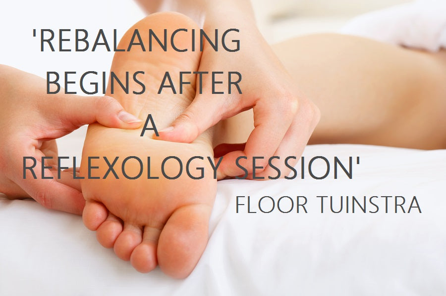 Rebalancing begint na een reflexologie behandeling