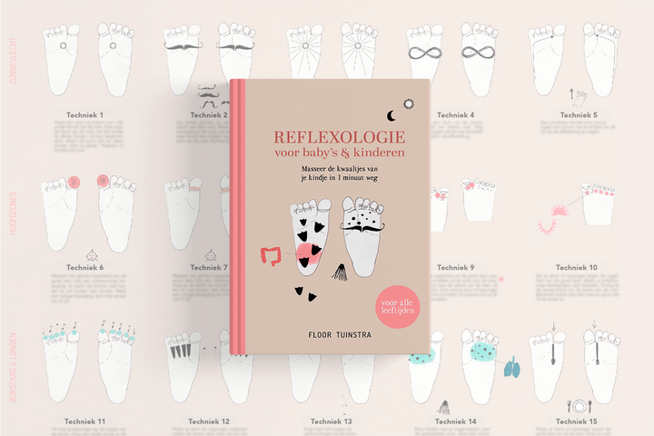 Boek en poster 'Reflexologie voor baby’s en kinderen'